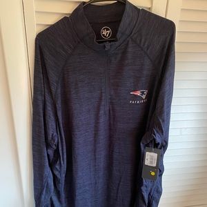 47 Brand New England Patriots Quarter Zip